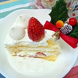 ダイエッターに☆クリスマスケーキonヨーグルト♪